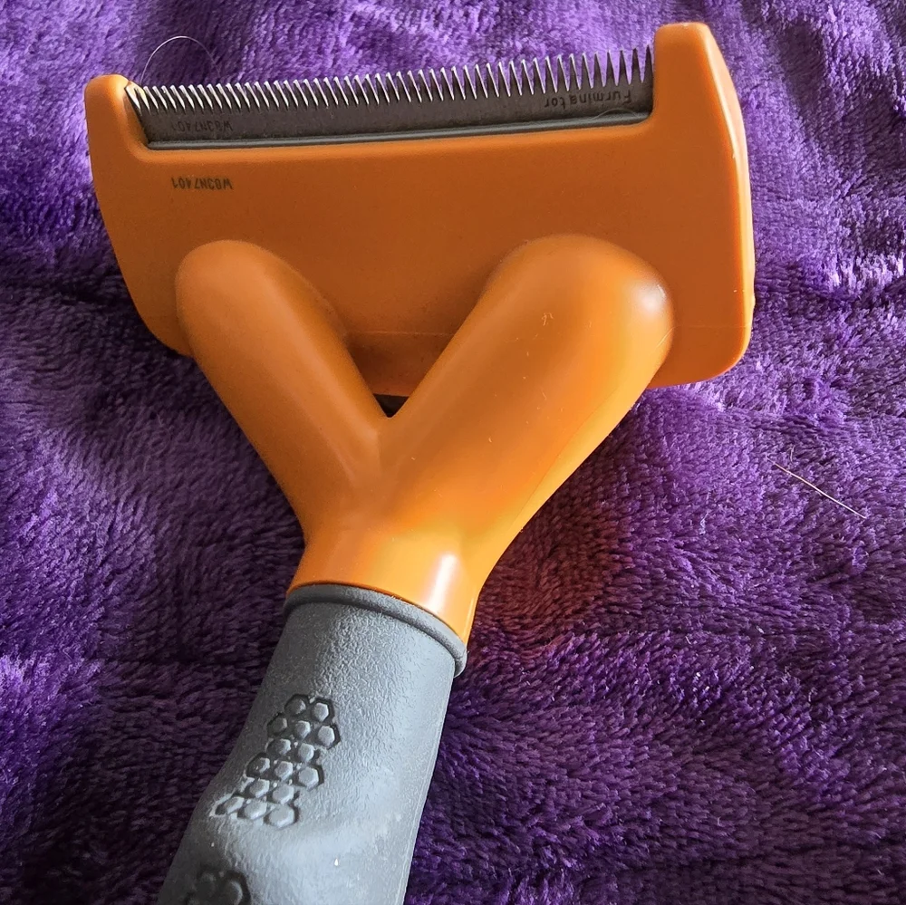 FURminator Deshedding Tool Dog Brush, Size M